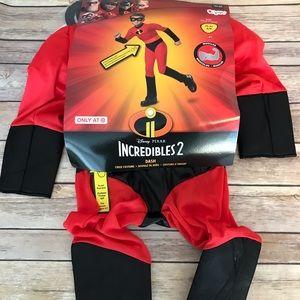 NWT Incredibles 2 Dash costume Small 4-6